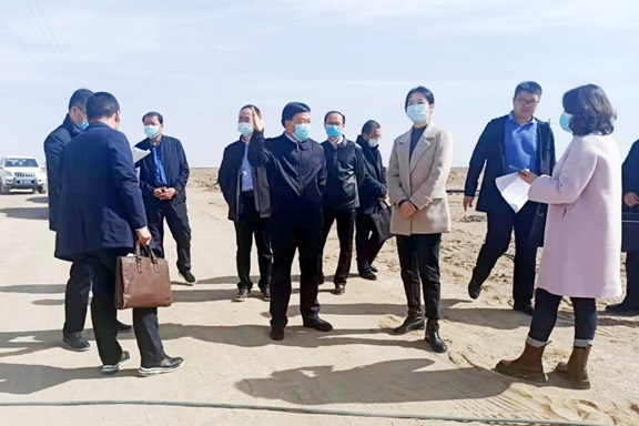 黨委書記、董事長劉興斌到金塔縣調(diào)研